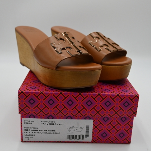 Tory Burch Ines Wedge Slide - Picture 10 of 11